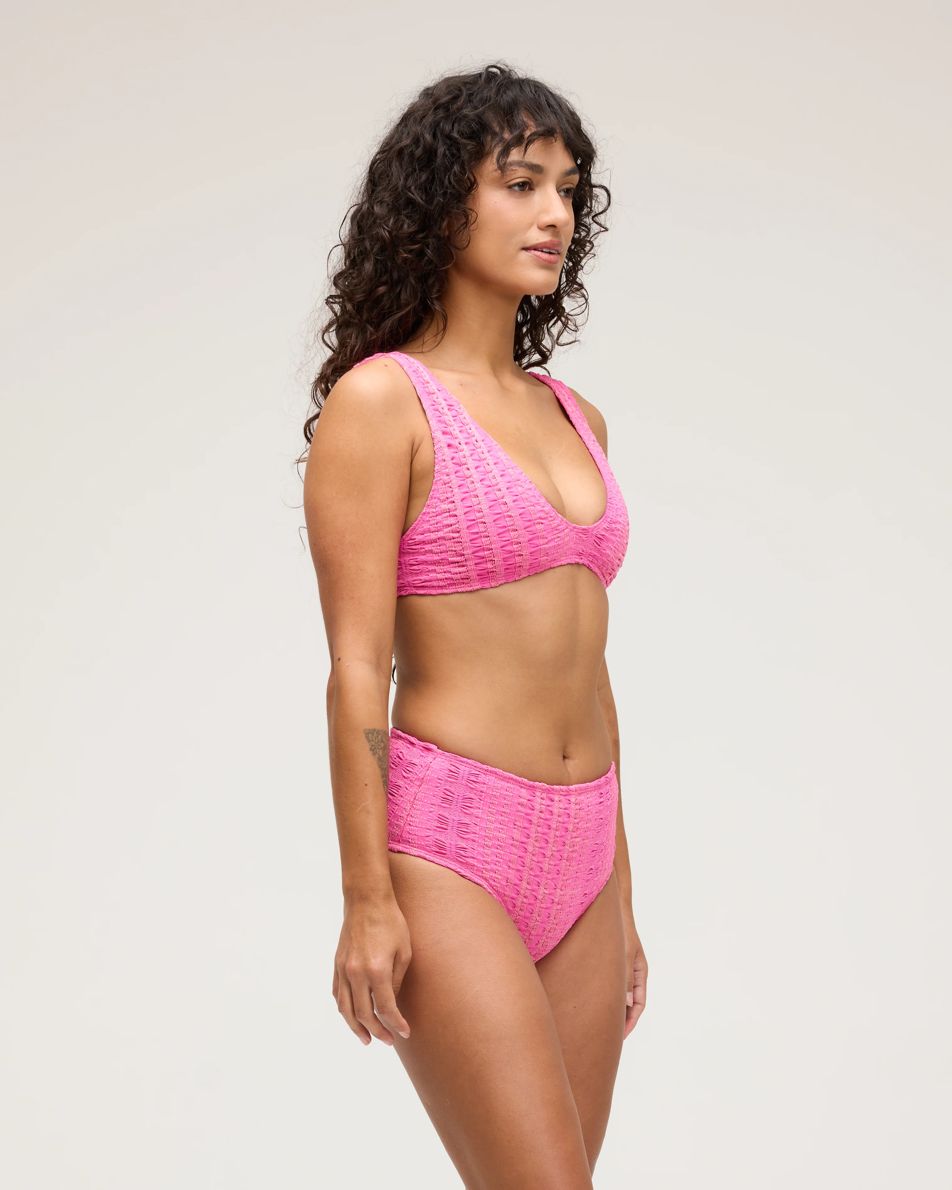 Brasilia High Waist Bikini Bottom - Petra Goma - Image 3