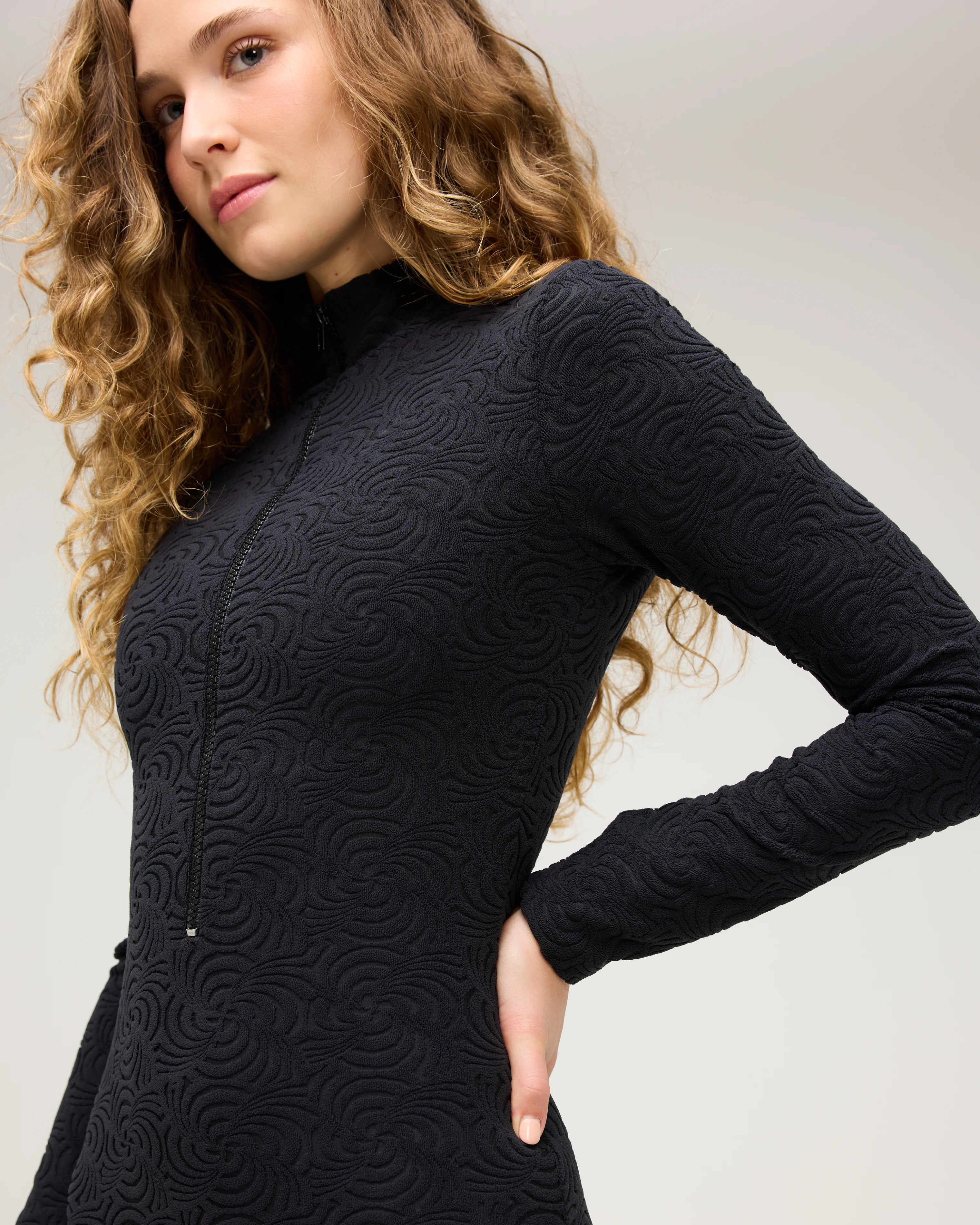 Caroline Surf Suit - Sunray Black - Image 4