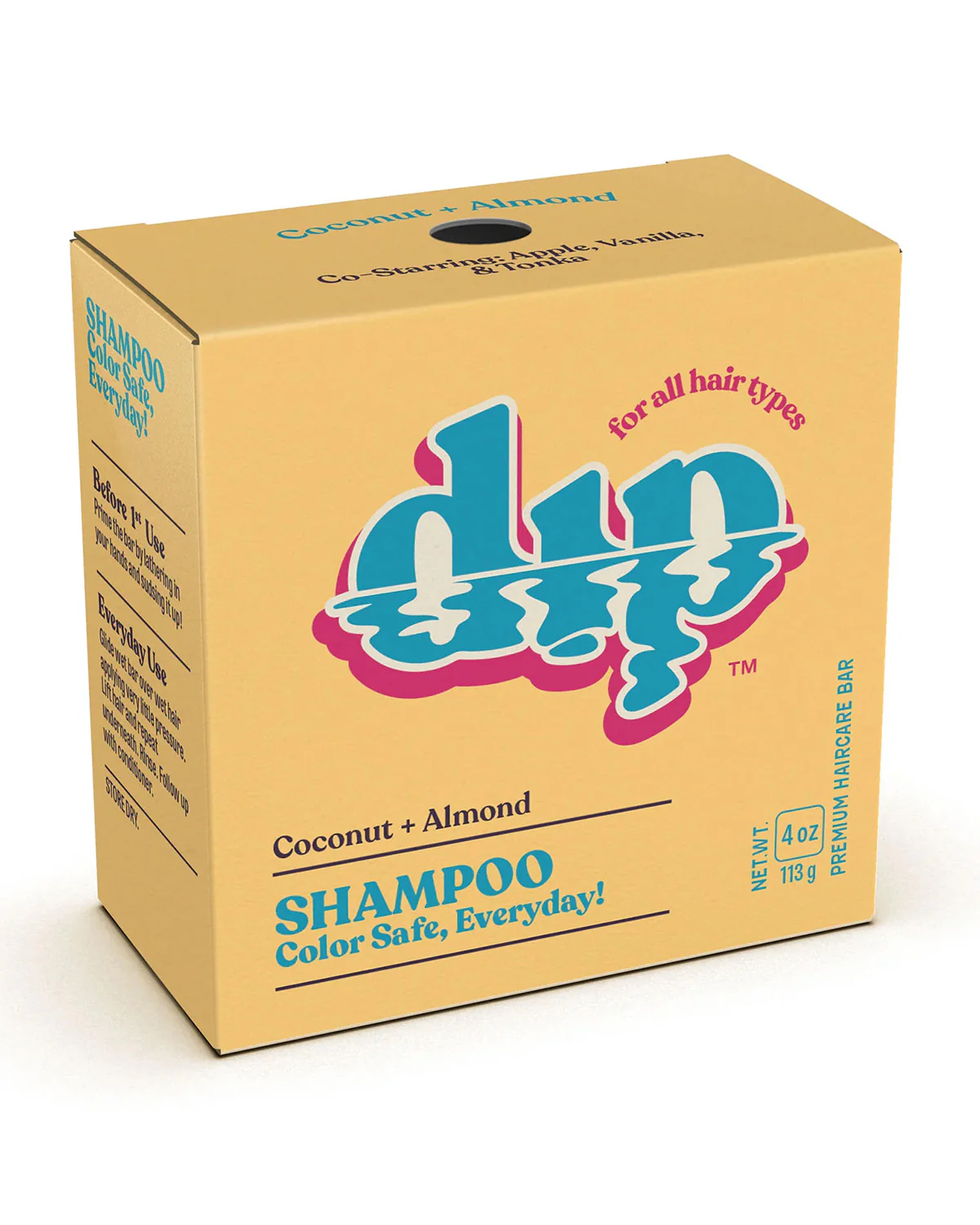 DIP Color Safe Shampoo Bar - Coconut & Almond - Image 6