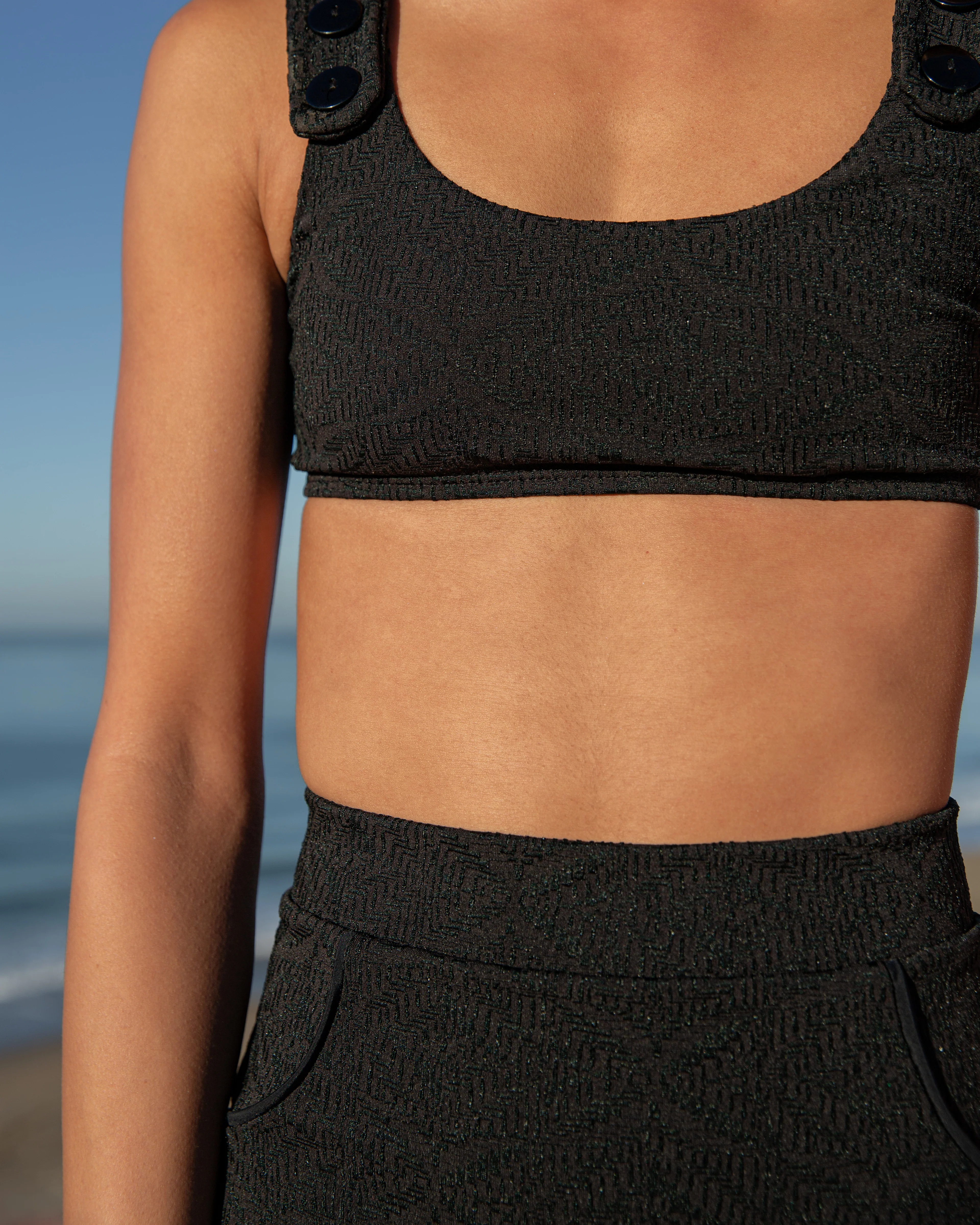 Georgia Bikini Top - Licorice - Image 4