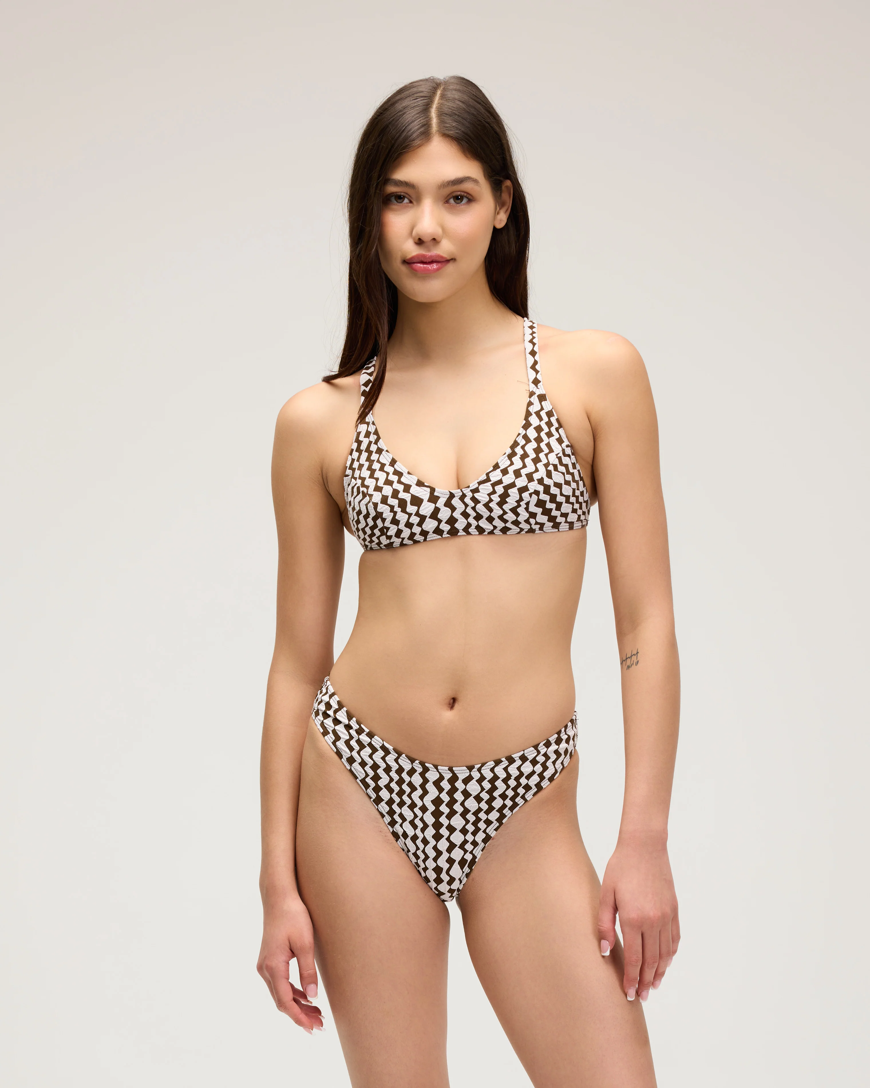 Bobby Bikini Top - Curly Currents - Image 3