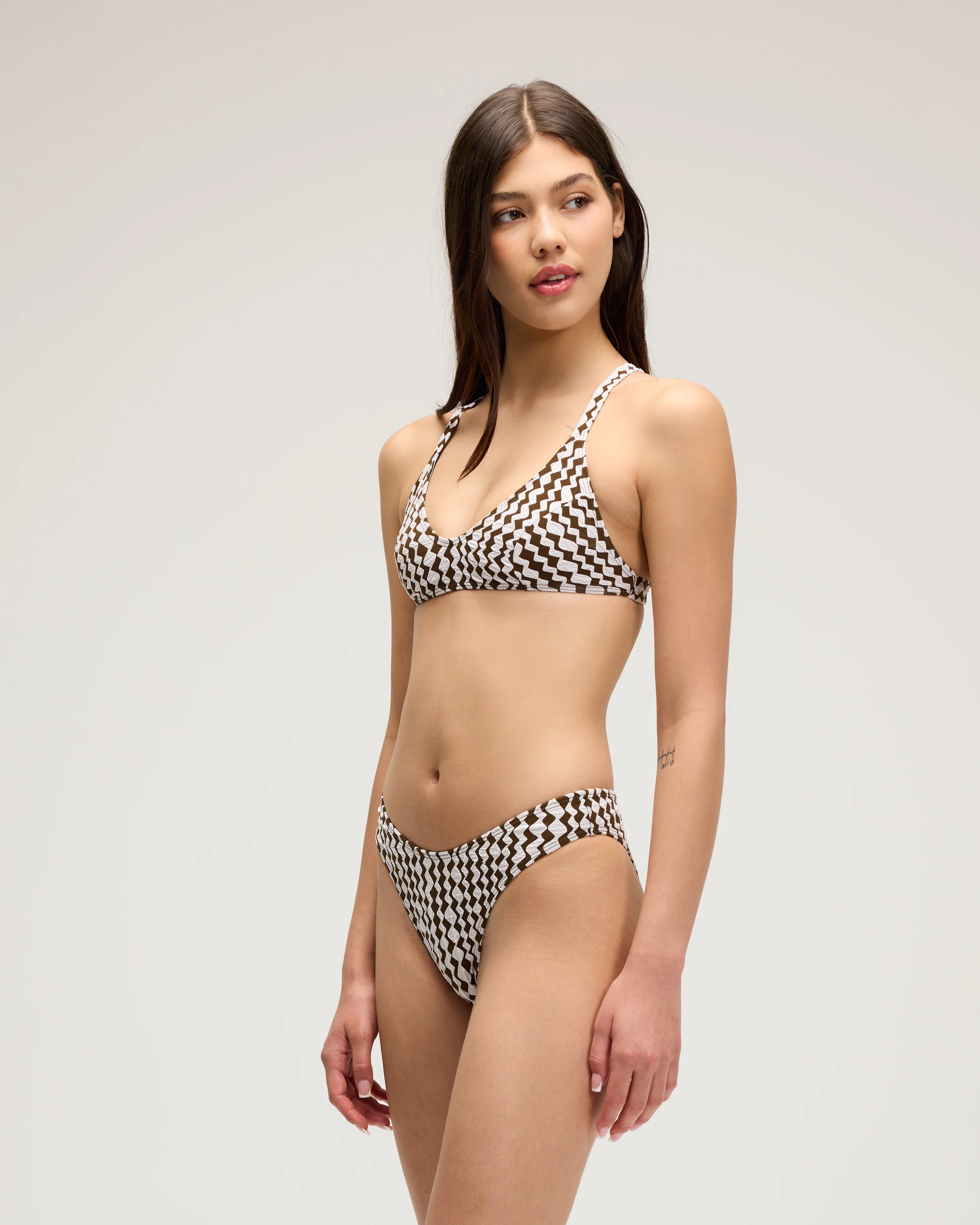 Bobby Bikini Top - Curly Currents - Image 4